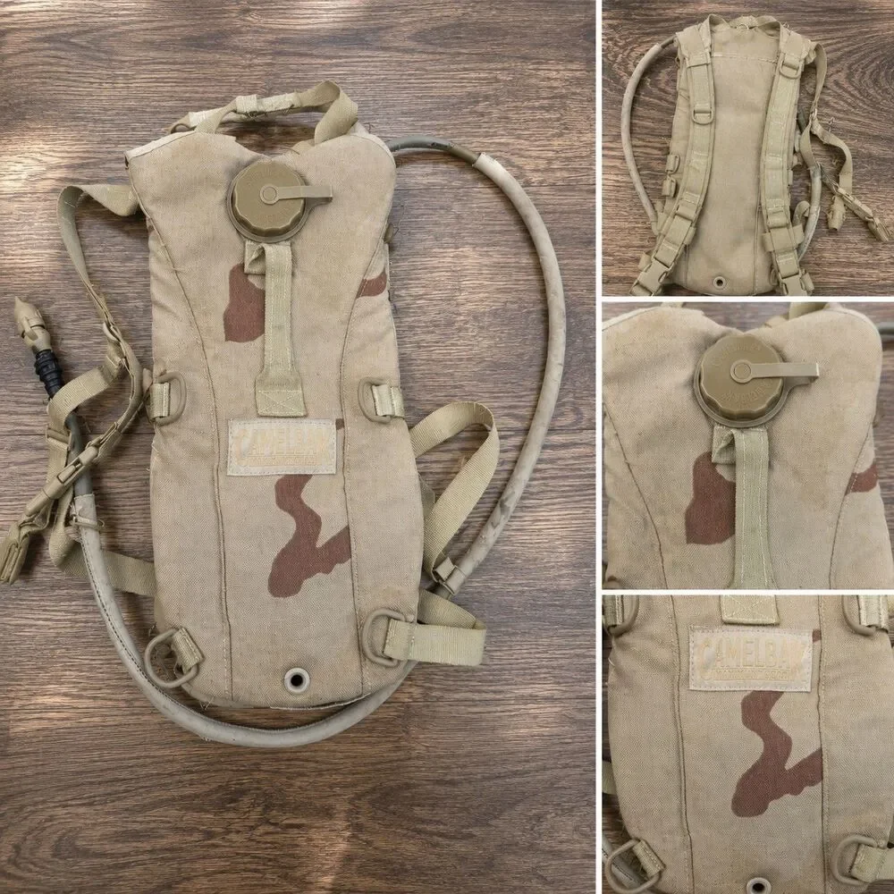 CamelBak Maximum Gear Military Hydration Pack 3 Color Desert Camo Backpack USA